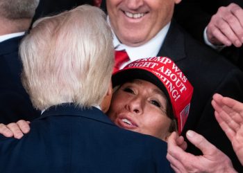 Donald Trump and Marjorie Taylor Greene