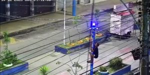 Homem é preso após destruir câmeras de segurança em Macaé