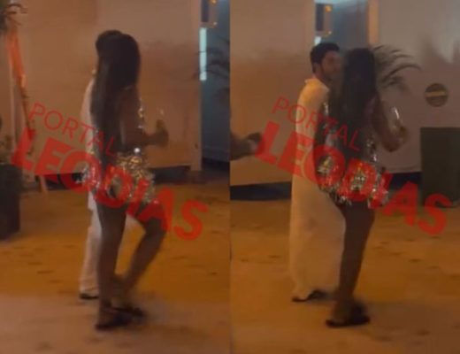 Iza e o cantor João Victor Silva (Portal LeoDias)