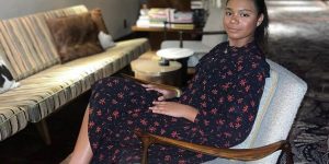 m colorida de Laura Matta da Silva, caçula de Glória Maria