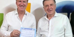 Foto: Luis Corti e João Carlos Ortega (Foto: rede social LC)