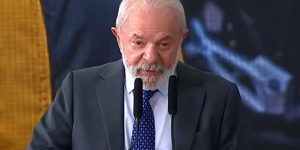 colorida do presidente Lula (PT