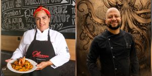 Marcia Borges e Gilberto Prado - foto Camarci do Lago