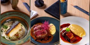 Merluza, Steak e Porco Moura - foto Rodrigo Pierrot