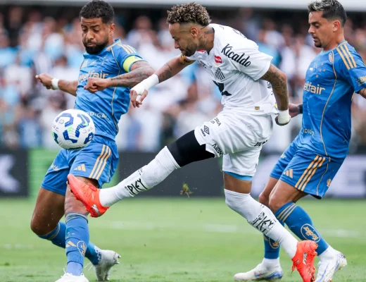 sNeymar Jr while playing with Brazil and Carlo Ancelotti