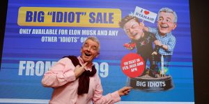 Ryanair CEO speaks to media on feud with Elon Musk, in Dublin