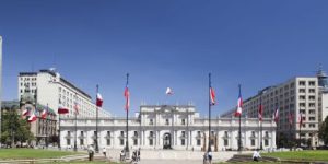 Palacio de La Moneda Santiago, Chile  • Pavel Tochinsky/Getty Images