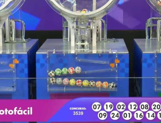 Resultado Lotofácil 3539