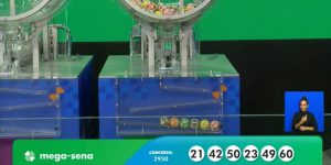 A Caixa Econômica Federal realizou o sorteio do concurso 2950 da Mega