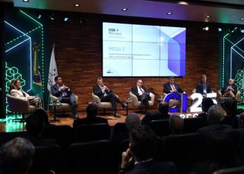 m colorida de presidentes de Câmaras de Comércio