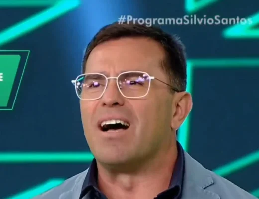 m colorida de Rodrigo Bocardi no Show do Milhão