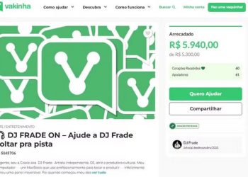 Gisele Frade realiza sonho de DJ com vaquinha online em 2025