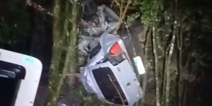 Colisão fatal entre carro e caminhão na BR-376