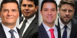 Foto: Sergio Moro, Alexandre Curi, Guto Silva e Requião Filho (Arte: RSN)