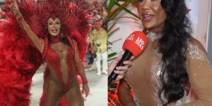 Gracyanne Barbosa detalha atraso no desfile da União da Ilha