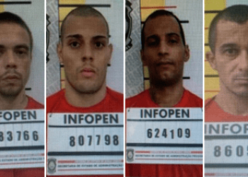 Policiais penais e militares iniciaram as buscas logo após a constatação da fuga mas até o momento ninguém foi capturado • Reprodução/Redes sociais