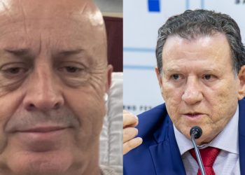 À esquerda, 'Careca do INSS. À direita, Swedenberger Barbosa. (Reprodução)