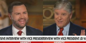 JD Vance e Sean Hannity celebram Grok, a IA de Elon Musk