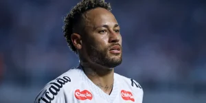 sNeymar Jr and Brazil's coach Carlo Ancelotti