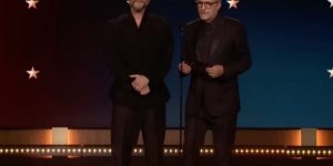 Wagner Moura e Kleber Mendonça Filho (Reprodução / YouTube)