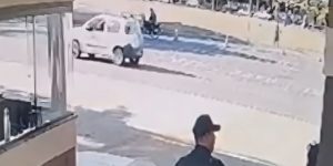 Vigilante evita acidente ao parar carro desgovernado