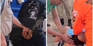 Mulher baleada após briga com namorado traficante