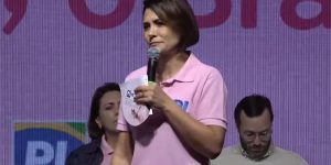 Michelle Bolsonaro compartilha louvor durante prisão de Jair Bolsonaro