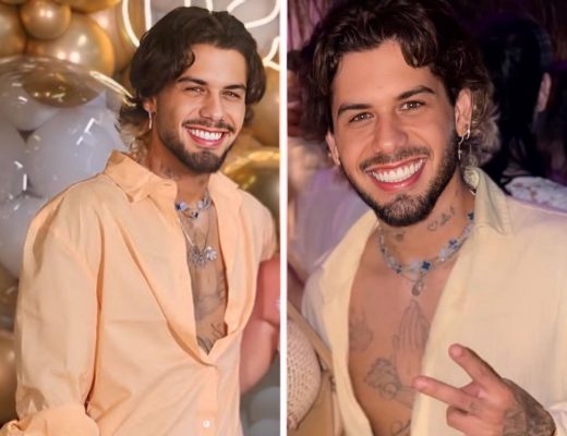 Looks de Zé Felipe nas festas de fim de ano geram debate nas redes sociais