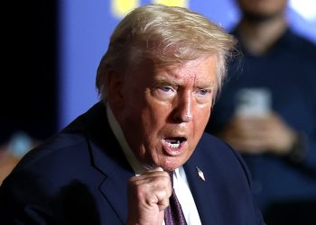 U.S. President Donald Trump dances on stage during a rally at the Rocky Mount Event Center on December 19, 2025 in Rocky Mount, North Carolina