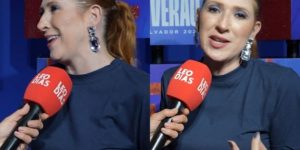 Dani Calabresa no Festival de Verão de Salvador (Reprodução: Portal LeoDias)