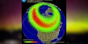 Aurora boreal pode ser vista em 10 estados dos EUA após impacto solar
