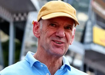 F1 design guru Adrian Newey pictured attending the 2024 Monaco Grand Prix