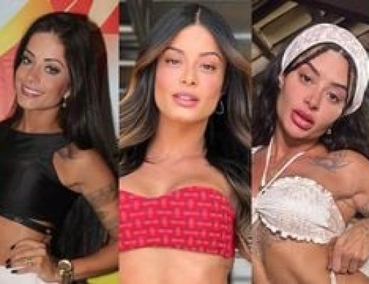 Como era Aline Campos antes do 'BBB 26'? Ex-Riscado, bailarina transformou seu rosto com harmonização e o corpo com plásticas
