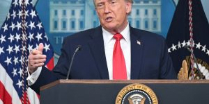 US President Donald Trump