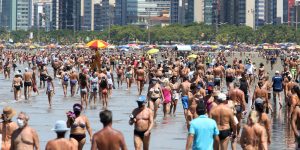 No Litoral Norte, seis das 98 praias analisadas estão em condições ruins