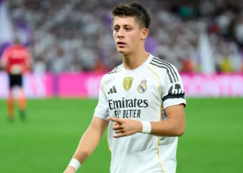 Arda Guler of Real Madrid.