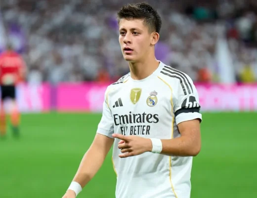 Arda Guler of Real Madrid.