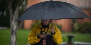 Um ciclone extratropical chegou ao Rio Grande do Sul e trouxe ventos fortes, frio e chuva à cidade de Venâncio Aires