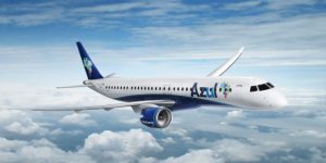 Embraer (EMBR3) e Azul (AZUL4) ajustam encomenda de aeronaves
