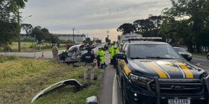 Duas pessoas morrem e bebê fica ferido em grave acidente na rodovia do Xisto