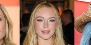 Facelift é a nova harmonização?! Lindsay Lohan, Megan Fox, Donatella Versace e mais 7 famosos viraram polêmica por suposto procedimento no rosto