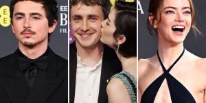 Estrelas brilham no tapete vermelho do BAFTA 2026