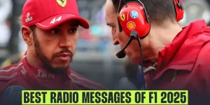 As melhores mensagens de rádio da F1 2025
