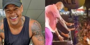 Leo Santana relata sintomas de gravidez com Lore Improta