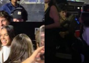 Bruna Marquezine e Shawn Mendes foram vistos juntos  • Reprodução/X