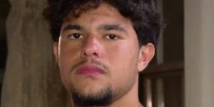 Bruninho Samudio em entrevista à TV (Reprodução / Record)