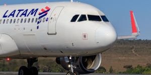 Foto: 1 de 4 Avião da Latam — Foto: LATAM/Divulgação