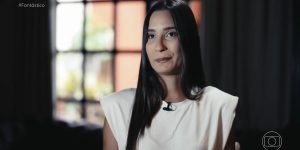 Vitória Schroder, corretora de imóveis, 24 anos, que processou o pai por abandon