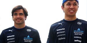 Carlos Sainz out-qualified Williams team-mate Alex Albon for the first time in Saudi Arabia