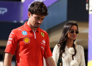 Charles Leclerc, Alexandra Saint Mleux, Ferrari, Abu Dhabi, 2024